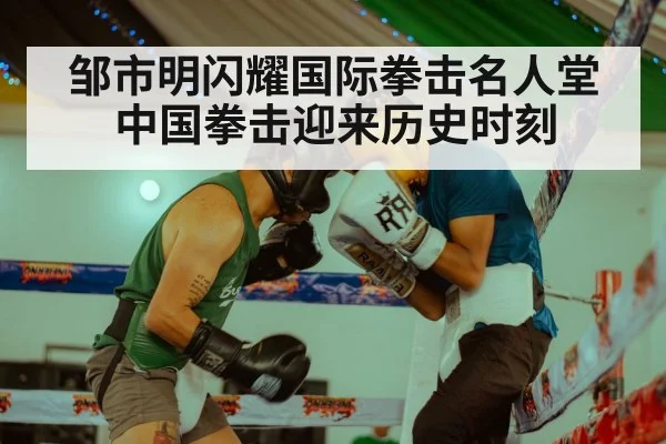 邹市明闪耀国际拳击名人堂 中国拳击迎来历史时刻