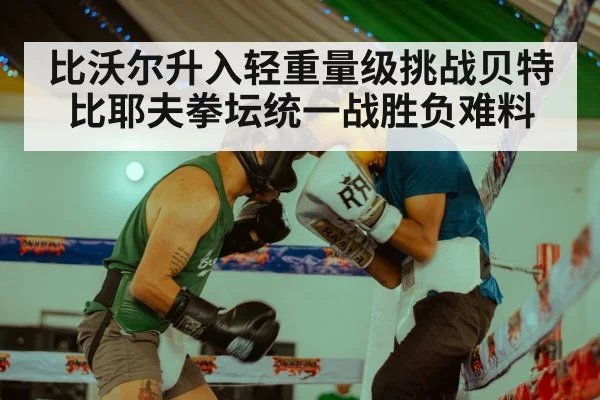 比沃尔升入轻重量级挑战贝特比耶夫拳坛统一战胜负难料